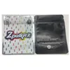 Zaino boyz Zparkiez sacchetto stand up richiudibile 3,5 g confezioni in mylar confezione di spedizione con adesivi olografici