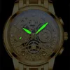 Nektom 2021 Männer Uhren Luxus Top Marke Gold Watch Edelstahl Großer männlicher Armbanduhren gelbe Quarz Sportuhren für MAN27311410651