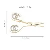 20Style Classic Brand Luxury Desinger Pearl Brooch Famous Women Rhinestone Double Letters Brooches Suit Pin Fashion Jewelry Clothi2628