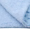Miękkie koce Baby Ciepłe polar Noworodka Wózek Sen Cartoon Beanie Pościel Niemowlę Pościel Kołdra Połddling Wrap Dzieci Kąpiel Ręcznik LJ201105