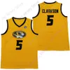 Missouri Basketball Jersey NCAA College Javon Pickett Brown Clarkson Porter Jr. Amari Davis Ronnie Degray III Dajuan Gordon Jarron Coleman Brazile Stipanovich