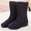 Stivali invernali Scarpe da donna Stivali da neve a metà polpaccio Zeppe Scarpe calde Pelliccia Stivali femminili Scarpe impermeabili Calzature da donna Botas De Mujer Y200915