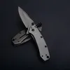 quick seller 1555TI Tactical Folding Knife Hinderer Design Flipper Camping Hunting Survival Pocket Knife Utility EDC Tool Free shipping