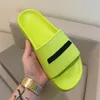 2022 Fashion Pool Slipper Slide sandal Rubber Trainers designer Mens black Flip Flop Round Non-slip Women Casual Sandals