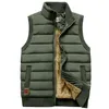 Nya Märke Mens Västar Ärmlös Jacka Casual Loose Warm Män Waistcoat Fotograf Reporter Vest Multi-Pocket Coats M-5XL