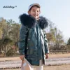 어린이 겨울 아래로 재킷 2020 새로운 아기 소녀 코트 따뜻한 아이들의 옷을 입은 여자 의류 4 ~ 12 년 LJ201125