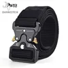 DWTS Men Cinturón Men Men039s Cinturón de lona militar Cinturas de gran tamaño Tactical Tactical Military Nylon Ceinture 28592306