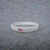 Populaire 50 stks siliconen sport armbandliefhebbers bangle jelly polsband kleurrijk rubberen armbanden pols mode sieraden promotie groothandel