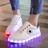 7IPUPAS 25-44 Lysande Sneaker Kid Ledskor Gör med Lights Up Lighted Shoes Boy Girl Tenis Led Simulation Glödande Sneakers 201201