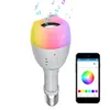 Amazon 새로운 휴대용 모바일 LED 전구 오디오 무선 블루투스 음악 전구 조명 비상 색상 변경 빛
