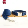 MUTTCO personalisiertes Haustier-ID-Tag-Hundehalsband THE SAPPHIRE mit graviertem Halsband, individuelles Namensschild, Haustierprodukte, 5 Größen, LJ201113