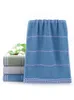 Plaid Face Towel Thick Soft for Adults 100% Cotton 1026