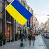 3x5 FT Ukraina Flagi narodowe Ukraińskie 90 * 150 cm Flaga Latająca Brak Flagpole Dekoracja Home Decoration Banner Europejskiej Pucharu Świata Flagi z mosiądz CPA4263grrompt