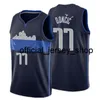 Luka 77 Nowy doncic Jersey Zion 1 Williamson Basketball Jerseys Men Sched S S S M L XL XXL Białe niebieskie zielone czerwone czarne