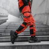 Мужские брюки Гарем Мужчины Хип-хоп Модные грузы Harajuku Стиль Весна и осень Высокие уличные брюки Смарт Survey1