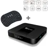 1 stuk! TX3 mini android tv box 2GB 16GB Amlogic S905W Quad Core 4k ultra smart Set Top Box met toetsenbord