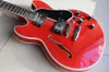 Wholesale Guitars China Guitar 339 Jazz Model Electric Guitar In Red 111223