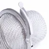 304 Stainless Steel Tea Infuser With Chain Basket Type Seasoning Filter Herb Strainer For Tea Making Stew Hotpot Kitchen Utensils