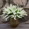 Artificial Flower Lily Real Touch Artificial Wind Chime Orchid for Home Wedding Garden Decoration Fake Flower9857465