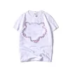 Camisas de verão para homens tops cabeça de tigre com letra Bordado camiseta Mens de manga curta T-shirt unisex Tees S-2XL