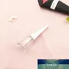 50 pcs cone de prata octaedron com plugue interior labelo gloss garrafa diy maquiagem vazia labial esmalte tubo cosméticos recarregáveis ​​diy