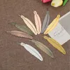 DIY Sevimli Kawaii Siyah Kelebek Tüy Metal Bookmark için Kitap Kağıt Yaratıcı Öğeler Güzel Kore Kırtasiye Parti Hediye