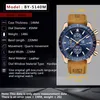 Benyar Männer Uhren Marke Luxus Silikon Strap Wasserdichte Sport Quarz Chronograph Militäruhr Uhr Relogio Masculino 220212