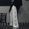 HOUZHOU Style coréen pantalon à jambes larges dessin animé imprimé Harajuku pantalon Streetwear automne mode pantalon de survêtement décontracté femme 220226