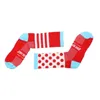 Calcetines deportivos antideslizantes DIY Hombres Mujeres Bicicleta Soccor Soccer Baloncesto Sujeto Sucking Cockings Ciclismo Moda Stripe Dot 7QT G2