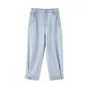 Inman Summer Arrival Arrival Leisure Tint Wash Alemable Blourser Legs Calkle Length Jeans LJ200808