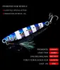 3 Kleur 9.5 cm 60g Vislepels, Long Casting Aas en Wild Acting Micro Jigging Lepels met Crown Laser Hot Stamping Folie 3pcs / lot