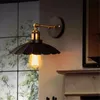 Loft Wandleuchte Black Lampenschirm Amerikanische Eisen Wandleuchten Vintage Käfig Modern Modern für Schlafzimmer Wohnzimmer Indoor Lighting1