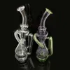 Glas Bubbler Recycler Dab Rig Ersättning Glas Bangs Wax Concentrate Dab Insatsskål Heady Insert Nagelbyte Värmehuvudspiral