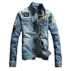 Vente en gros de vestes pour hommes - Bomber Jacket Fashion Men Denim Coat Slim Short Style1