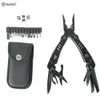 Ganzo G302 G302B متعددة أداة سكين طيات edc أدوات قابلة للطي multitool ذو طيات عارضة متعددة الوظائف بقاء سكين bits طي ذو طيات Y200321