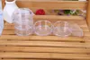 7x7x13.5cm Transparent Plastic Cosmetic Storage Containers Minerals Display Clear Makeup Stackable Small Jar 5 layer RRE12647