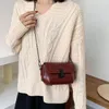 Women's Solid Color Simple Retro Shoulder Messenger Crossbody Bag Luxury Designer Handbags Mochila Bolsa Mujer Feminina#30