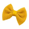 24 couleurs enfants Bowknot Barrettes Mini bonbons couleur grains de maïs tissu arc épingle à cheveux fille pince à cheveux bébé mignon coiffure accessoires de cheveux M3100