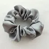 Multicolor Women Silk Scrunchie Elastic Handmade Hair Band Ponytail Holder Headband Accessories top quality