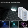 Luce interna per auto Mini Touch Lampada da lettura sul tetto Car Styling Luce notturna Ricarica USB Atmosfera portatile Lampada multicolore per auto