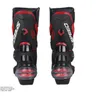 Motorradschuhschuhe professionell Motorrad Stiefel Motocross Racing Mikrofaser Lederstiefel Herren -Motorrad -Drop -Widerstands -Stiefelzubehör für Männer