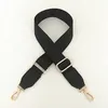 Brede schouder gekleurde handvatten voor riemzakband vrouwen handtas riem nylon diy schoudertas accessoires onderdelen obag handvatten