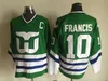 Custom Vintage Hartford Whalers Hockey Jerseys Dowolna nazwa Dowolny numer 20 Sebastian Aho 2 Glen Wesley 49 Victor Rask 86 Teuvo Teravainen 27 Faulk 74 Slavin Stitched