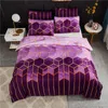 Yatak Setleri 2/3pcs Claroom yorgan kraliçe kral yatak ketenleri geometrik yorgan kapağı seti
