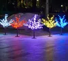 Decorazioni da giardino Lampada da albero a simulazione luminosa a LED Lampada da esterno decorativa da giardino in ciliegio