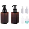 Soap Dispenser, Set Of 2 Plastic Pump Dispenser Empty Bottle Foam Lotion Storage Bags