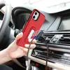 Zırh 3 in 1 TPU PC Telefon Kılıfları Siyah Klip Kart Ile Darbeye Kapak iphone 13 12 11 MOTO G STYLUS 5G CASE