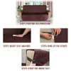 Sofa Couch Cover Hond Hond Kinderen Mat Protector Stretch Elastische Sofa Cover Omkeerbare Wasbare Verwijderbare Armsteun Slipcovers 201222