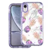 Nouveau pour Iphone15 14 13 12 pro max mini 6.5 Samsung S21 11 Case Marble 3 in1 Heavy Duty Antichoc Full Body Protection Cover pour Note 20 S20 note 10