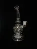 팹 에그 물 담뱃대 exosphere 유리 봉 모선 복사 흡연 물 파이프 dab rig oil rigs 매트릭스 퍼크 두꺼운 안경 14mm 암 조인트